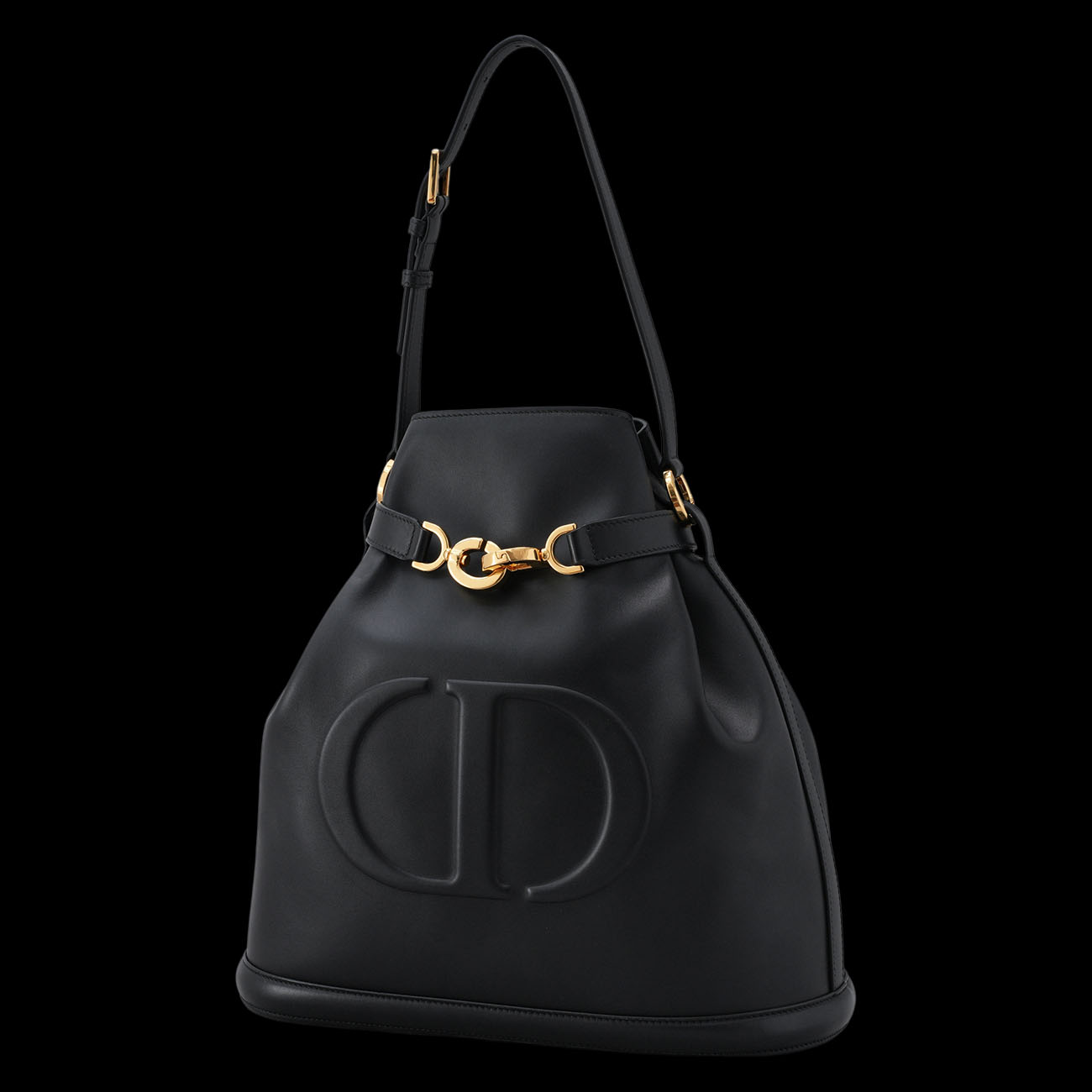 CHRISTIAN DIOR(USED)크리스찬 디올 쎄디올 버킷 숄더겸 토트 백 라지